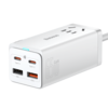 [GaN Tech] Baseus GaN3 Pro Chargeur USB-C 65 W avec port de prise secteur 2500 W / 2 * USB-C / USB QC3.0 / USB-A Adaptat