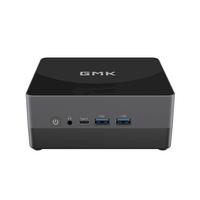 GMK NucBox2 Intel Coffee lake-U i5-8259U 8G DDR4 256 Go SSD Mini PC PC de bureau Mini ordinateur Quad Core 2, 3 GHz à 3, 8