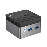 GMKTEC NucBox5 Intel 11e Jasper Laker N5105 Quad Core 2, 0 GHz à 2, 9 GHz 8 Go DDR4-2666 MHz RAM 256 Go M.2 SSD WiFi6 1000