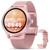GOKOO HOKOO H16 Moniteur de fréquence cardiaque à écran tactile complet de 1, 09 pouces Modes multisports Montre intellig