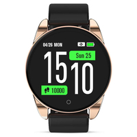 GOKOO SN93 1, 3 pouces IPS Moniteur de fréquence cardiaque et de pression artérielle SpO2 à écran tactile Modes multispor