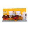 Goldkids HJ-35001B 95 PCS Cuisine Série Couleur Boîte DIY Assemblage Blocs Jouets pour Enfants Cadeau