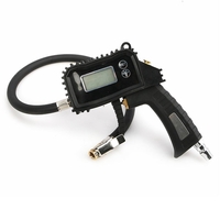 Gonfleur de pneu de barre de 100PSI LED LCD appareil de contrôle de jauge de pneu de pression atmosphérique en métal de