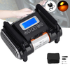 Gonfleur de pneu numérique DC 12 V avec pompe de compresseur dair portable de voiture de voyage léger de secours co