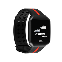 Goral B07 1.0 pouces longue veille tension artérielle moniteur de fréquence cardiaque Fitness Tracker Bracelet intellige