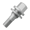 Goujon de boulon de roue de verrouillage standard en alliage daluminium de 17 mm pour Citroen 540567