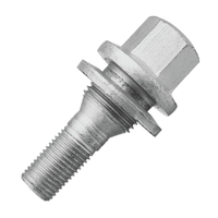 Goujon de boulon de roue de verrouillage standard en alliage daluminium de 17 mm pour Citroen 540567