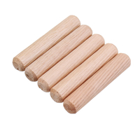 Goujon en bois Tenon en bois Drillpro 60pcs 10x60mm pour outil de travail du bois