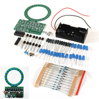 Gradient DIY LED Flash Kit de production légère électronique 4017NE555 Pièces de formation de soudage