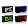Grand affichage Grand réveil Heure Réveil moderne Horloge intelligente Compte à rebours Horloge numérique Snooze