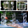 Grand aquarium acrylique boîte isolement incubateur élevage aquarium éleveur éclosion suspendus