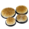 Grand Ikebana Kenzan fleur grenouille fleuristerie broche ronde support de Base en caoutchouc pot de décor floral