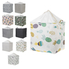 Grand panier à linge pliant avec couvercle paniers de rangement pour jouets poubelle pour enfants chien jouets organisat