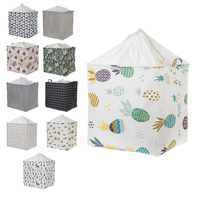 Grand panier à linge pliant avec couvercle paniers de rangement pour jouets poubelle pour enfants chien jouets organisat