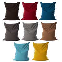 Grand Petits Canapés Paresseux Couvre Chaise Sans Filler Linge En Tissu Lounger Siège Pouf Pouf Pouf Puff Couch Tatami S