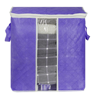 Grand sac de rangement anti-poussière vêtements couettes couverture de tri de couverture pour organisateur
