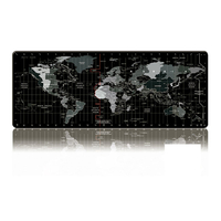 Grand tapis de souris en caoutchouc naturel Mutispandex tissu épaissir tapis de Table bureau à domicile jeu tapant tapis
