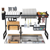 Grand Évier Plat Séchage Rack Support Égouttoir En Acier Inoxydable Cuisine Couverts De Stockage Étagère