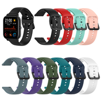 Grande montre en silicone de 20 mm Bande Bracelet de montre plus long pour Huami Amazfit GTS