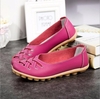 Grande taille Colorful Mocassins plats creux à bout rond