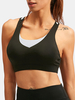 Grande taille femmes Patchwork Fitness sans fil Yoga Soutiens-gorge de sport