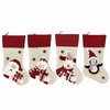 Grande taille sac de bas de noël père noël bonbons sacs-cadeaux pour enfants chaussettes de noël arbre pendentifs décor