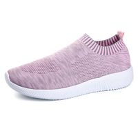 Grandesfemmesenmaillerespirantet chaussures décontractées