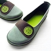 GrandeTailleSpliceDécorConfortableSlip Sur Casual Flats