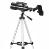 Grand télescope astronomique à objectif de 80 mm télescope réfracteur Portable optique en verre entièrement revêtue téle