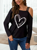 Graphic Print One T-shirts à manches longues pour les femmes