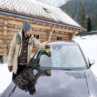Grattoir à glace électrique en forme dentonnoir déneigeur dégivreur Auto voiture fenêtre pare-brise pour hiver voit