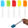 Grattoirs en silicone Cuisson grattoir Crème au beurre Poignée Gâteau Spatule Cuisson Gâteau Brosses Pâtisserie Outil