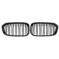 Gril au rein avec hayon avant noir mat pour BMW F20 F21 1 Série 15-17