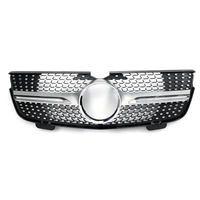 Gril avant en diamant argenté pour Mercedes-Benz X164,  Classe GL,  GL450 GL350,  GL320