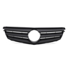 Gril avant noir mat pour Mercedes Classe C W204 C180 C200 C300 C350 2008-2014