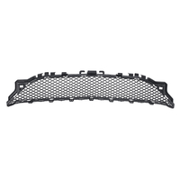 Gril central de maille de grille de pare-chocs avant de voiture noire pour la classe C de benz