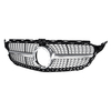 Gril de calandre en forme de diamant à lavant avec caméra pour Benz W205 Classe C C250 C300 C400 C43 AMG 2019+