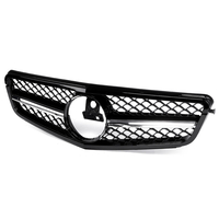 Gril de calandre supérieur avant noir,  style C63 AMG,  pour Mercedes Classe C W204 C180 C200 C300 C350 2008-2014