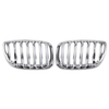 Gril de grils de rein de capot avant de chrome pour BMW X5 E53 2004-2006