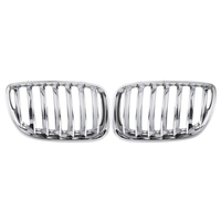 Gril de grils de rein de capot avant de chrome pour BMW X5 E53 2004-2006
