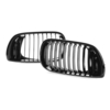 Grille avant de rein noir brillant pour BMW E46 3Series 4-DOOR 4D 02-05 LCI Facelift