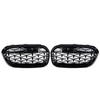 Grille de calandre avant Black Diamond Meteor dernier style pour BMW Série 1 F20 15-17