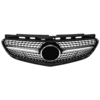 Grille de calandre avant de style diamant de voiture pour Mercedes Benz W212 classe E E200 E250 E350 E550 2014-2016