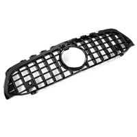 Grille de calandre avant de style GTR avec caméra pour Mercedes Classe A W177 A250 A200 A45 AMG 2019