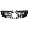 Grille de calandre avant de style noir brillant pour Mercedes-Benz Classe ML W164 ML320 ML350 ML550 2005-2008