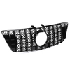 Grille de calandre avant de style noir brillant pour Mercedes Classe ML W164 ML320 ML350 ML550 2009-2011