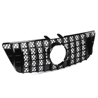 Grille de calandre avant de style noir brillant pour Mercedes Classe ML W164 ML320 ML350 ML550 2009-2011