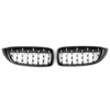 Grille de calandre avant diamant noir et chrome pour BMW M4 F32 F33 F82 F83