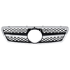 Grille de calandre avant en argent chromé Style AMG pour Mercedes Benz classe C W203 S203 C280 C320 C240 C200 2001-2007