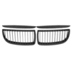 Grille de calandre avant en Fiber de carbone 2 pièces pour BMW série 3 E90 E91 4Dr berline Touring 2005-08